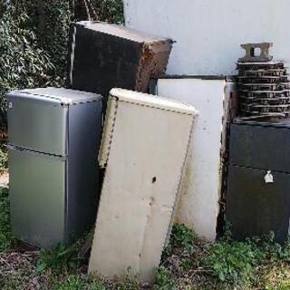 サツマイモ保存に 屋外 物置に使用した冷蔵庫