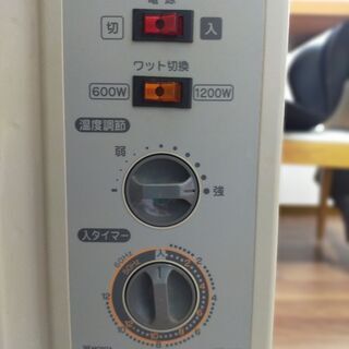 MORITA MO-1200　オイルヒーター　さしあげますの画像
