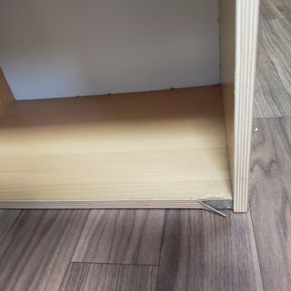 カラーボックス（木目調）さしあげますの画像