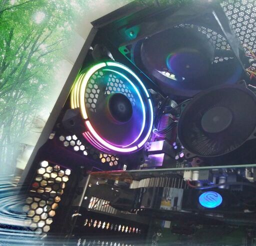 (完売御礼)くまねず《姫路》男心をくすぐる☆<新品>高速SSD 240G搭載☆メモリ16GB高速ゲーミングPC