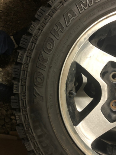 アルミホイール　YOKOHAMA ジオランダー185/85/R16 6月末まで