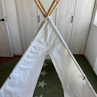 子供用　ティピーテント＋ワンワンのトンネルの画像