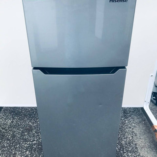 ③✨2018年製✨1072番 Hisense✨2ドア冷凍冷蔵庫✨HR-B12AS‼️