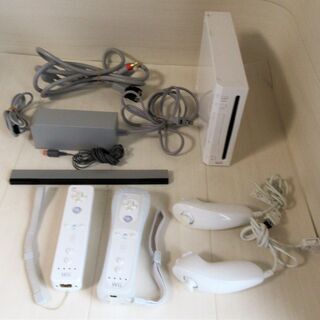 ☆NINTENDO 任天堂 RVL-001 Wii 本体一式 ウ...