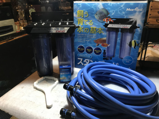 マーフィード浄水器中古品 浄水器、水槽用品、マーフィード浄水器、熱帯魚、海水魚、浄水器