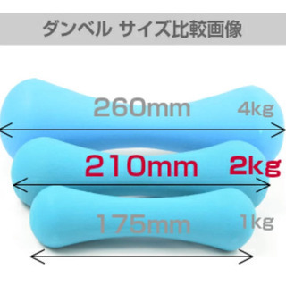ダンベル　2kgの画像