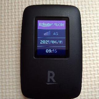【受付終了】Rakuten WiFi Pocket ブラック　楽...