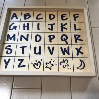 積み木　アルファベット　の画像