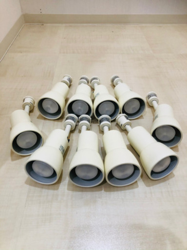 ☆ダクトレールスポットライト器具とLEDランプ （10点セット）