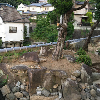 庭石　差し上げます