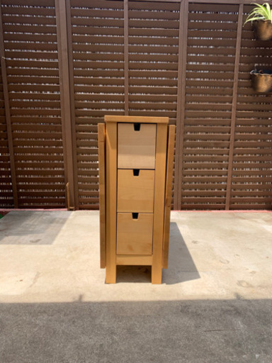 伸縮ダイニングテーブル3点セット(木製)IKEA 美品