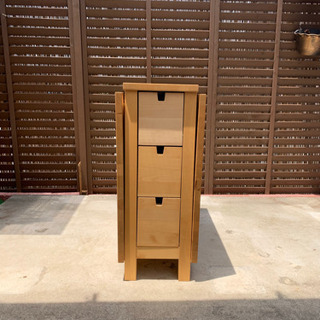 伸縮ダイニングテーブル3点セット(木製)IKEA 美品