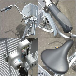 TS ブリヂストン アルミフレーム三輪自転車 ワゴン シルバー 状態良好