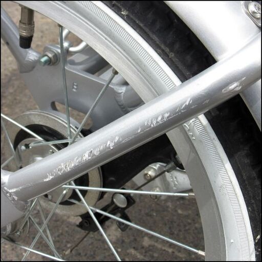 TS ブリヂストン アルミフレーム三輪自転車 ワゴン シルバー 状態良好 札幌市内自社配送対応