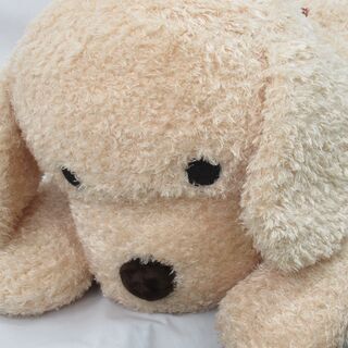 いぬ　ぬいぐるみ　だきまくら　枕