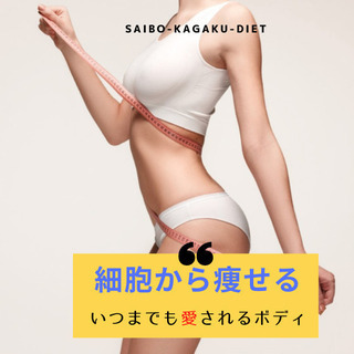 ”細胞から痩せる”あなただけのパーソナルダイエットカウンセリング...