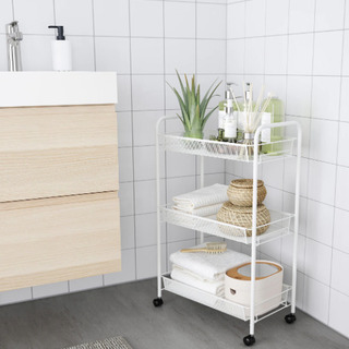 IKEAのキャスター付きワゴン HORNAVAN ホールナヴァンの画像