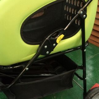 【愛品倶楽部柏店】アイリスオーヤマ ペットカート 4WAYペットカート FPC-920 グリーン【問合わせ番号：124-003897 002】の画像