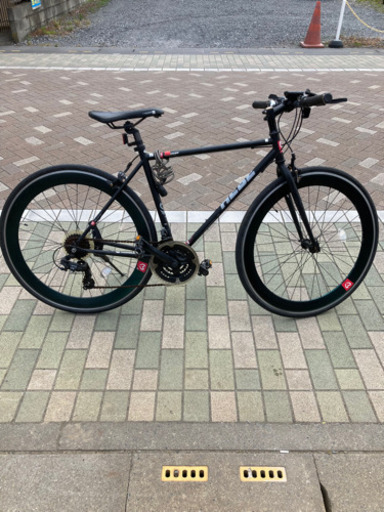 カノ一バ　クロス　ヘ一べ　ブラック　21段 （商談中）