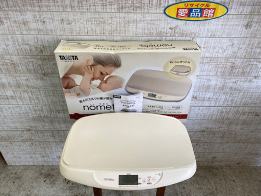 商談中【愛品館江戸川店】タニタ　ベビースケール　nometa BB-105 問い合わせ番号110-022629-007