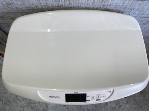 商談中【愛品館江戸川店】タニタ　ベビースケール　nometa BB-105 問い合わせ番号110-022629-007