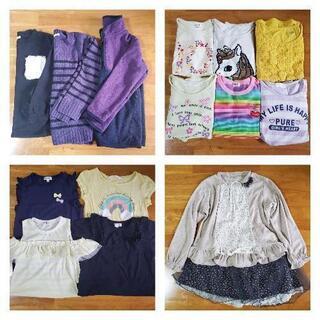 130cm　女の子服　まとめ売りの画像