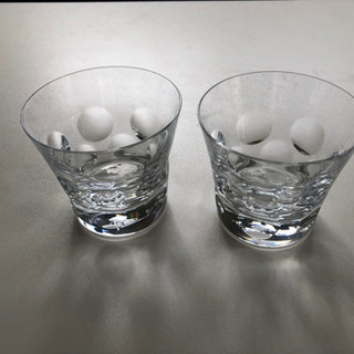 バカラのペアグラス