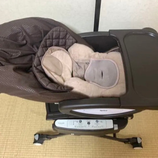 aprica ユラリズム オートHIDX 電動ハイローチェア 小さな汚れ有り