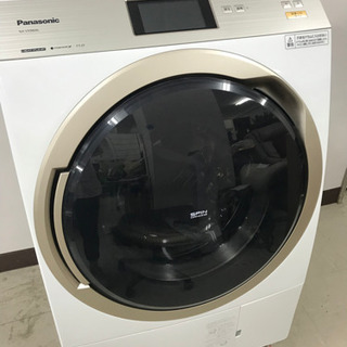 取引場所　南観音　K2106-166  パナソニック/Panasonic  NA-VX9800L  ドラム式電気洗濯乾燥機　ホワイト　2018年製