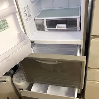 真空チルド搭載モデル！！！　状態Ａランク！！！　日立３ドア冷蔵庫（３８０リッター）　６９，９８０円（税込み）の画像