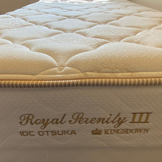 【激安】キングスダウンのベッドの画像