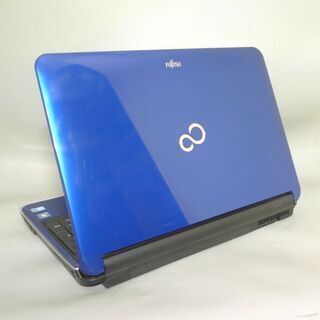 青色 新品高速SSD Windows10 搭載 中古良品 15型 Fujitsu 富士通 AH700
