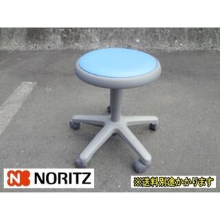 丸イス　昇降式　CAI教室用チェア　ノーリツ　F-DD-311-...