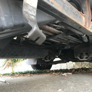 【終了】書類有り部品取り車　赤帽サンバー スーパーチャージャーAT車　ミッション破損のため動かせません！の画像