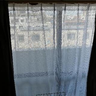 取引先決定_値下げ_カーテンセット　ドン・キホーテ購入品（遮光カーテンとレースカーテン）の画像