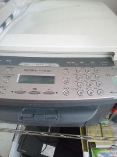 キヤノンファクシミリコピー機別館倉庫浦添市安波茶2-8-6においてます