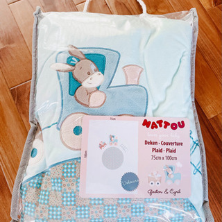 nattou ナチュー 掛け布団 ブルーの画像