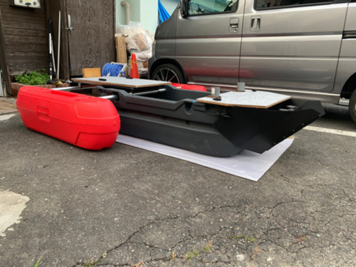 フロートボートZ1  カーメイト　改造　ワイド　海