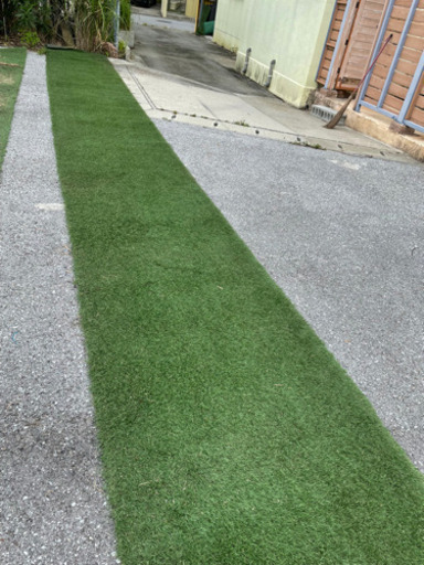 人工芝お譲りします。5m×1m。