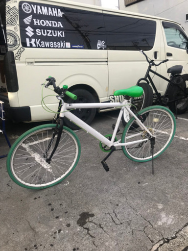 26インチ　お洒落な自転車