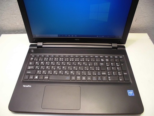 美品【win10】ノートPC NEC　VJ17EF-N Celeron 3215U メモリ2GB
