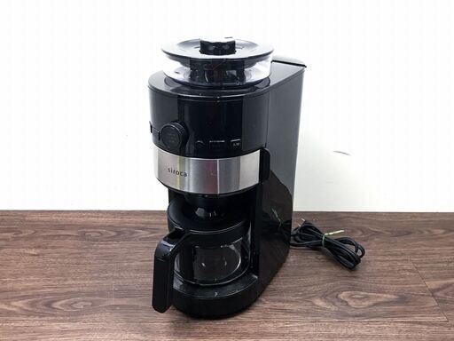 【ハッピー西葛西店】コーン式全自動コーヒーメーカー　siroca シロカ　2019年式　ID:55090