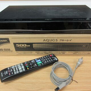 SHARP ブルーレイディスクレコーダー BD-S550