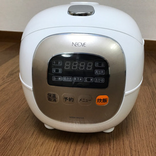 ネオーブ (NEOVE) 炊飯器 3.5合 ホワイト NRM-M35A