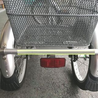 【鹿児島リサイクルショップ スターズ】DL WAGON TRICYCLE 三輪自転車 シルバー 整備済 鍵有の画像