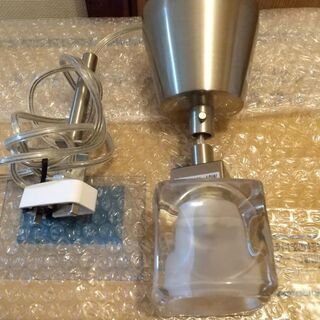 キューブ型ペンダントライト　ニトリ製　ジャンク品　※売却済〆切の画像