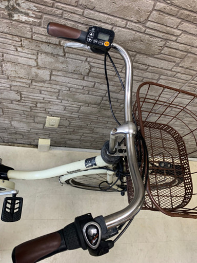 新春SALE 東京23区配達無料　新基準 Panasonic パナソニック ビビスタイル　8Ah リチウム 電動自転車☆中古☆パナ26