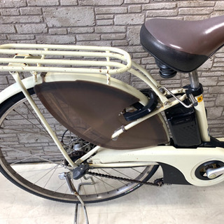 新春SALE 東京23区配達無料　新基準 Panasonic パナソニック ビビスタイル　8Ah リチウム 電動自転車☆中古☆パナ26の画像