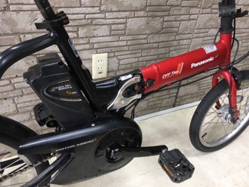 SALE 東京23区配達無料　新基準　パナソニック　オフタイム  6.6Ah リチウム 電動自転車 中古  ■20インチ