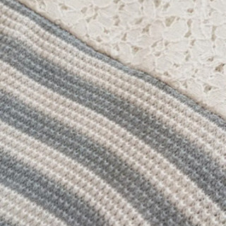 【美品】grove ボーダーワンピース Ｍの画像